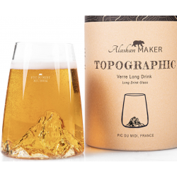 VERRE TOPOGRAPHIC PIC DU MIDI